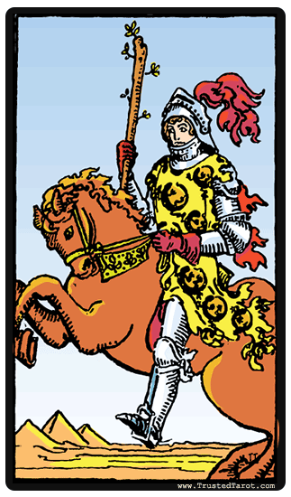 What type of person is the Knight of Wands?