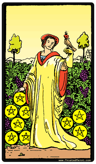 Nine of Pentacles