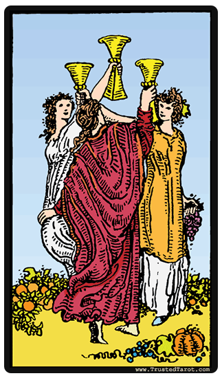 Three of Cups