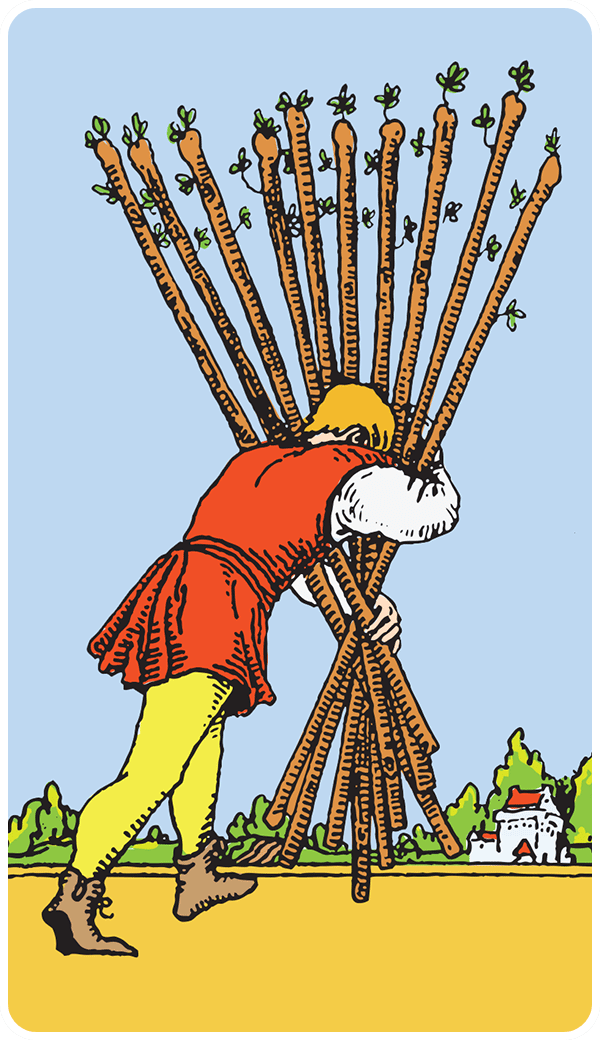 Ten of Wands