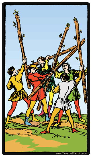 Five of Wands