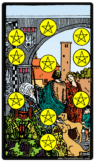 Dix des pentacles