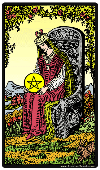 Queen of Pentacles Tarot Card Meaning