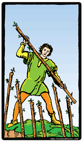 Seven of Wands