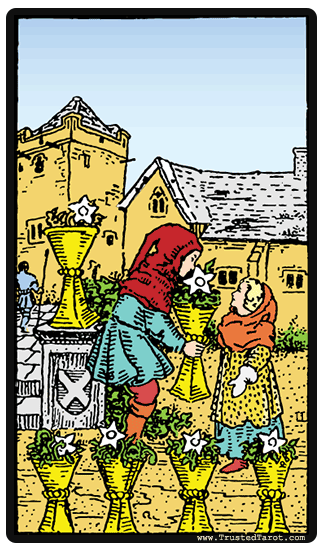 Six of Cups Tarot Card Meaning