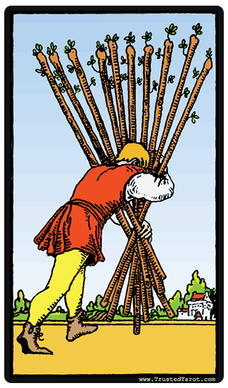 Ten of Wands