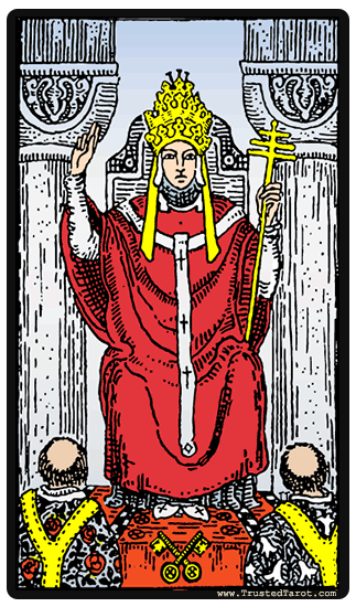 The Hierophant Tarot and its Meaning for Love, Money & Happiness