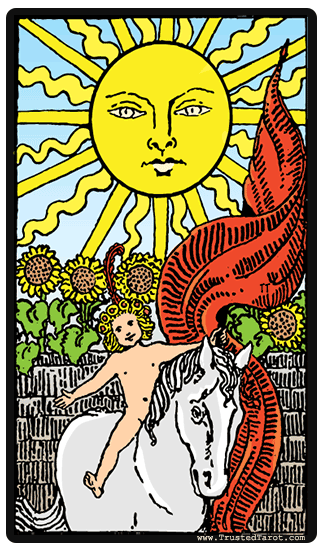 Sun Tarot Card Meanings