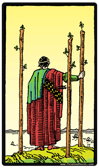 Three of Wands